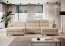 CO-BER- LT-18TOS U Shape Corner sofa Left (Beige fabric Toscany 18)