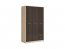 Nepo Plus SZF3D2S ozols sonoma/wenge Skapis