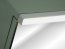 Sombra green 84-60-2D Mirror cabinet 60cm 2 doors with LED lighting